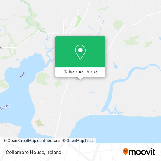 Coliemore House map