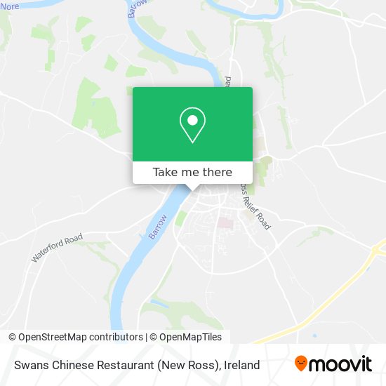 Swans Chinese Restaurant (New Ross) map