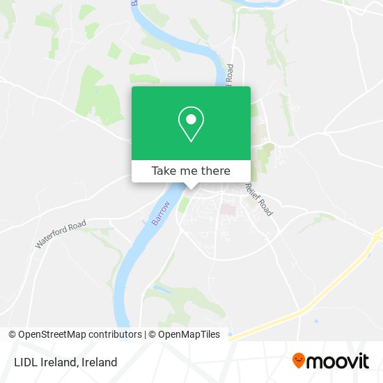 LIDL Ireland map