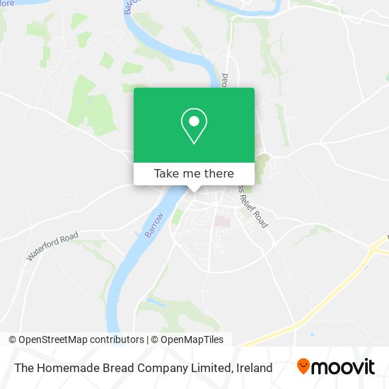 The Homemade Bread Company Limited map