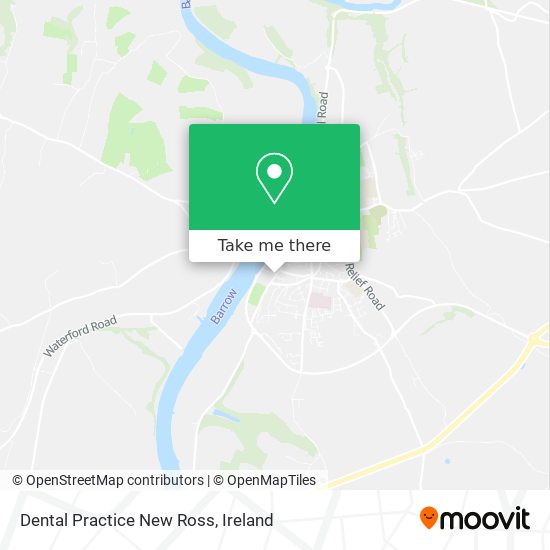 Dental Practice New Ross map