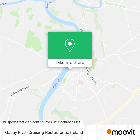 Galley River Cruising Restaurants map