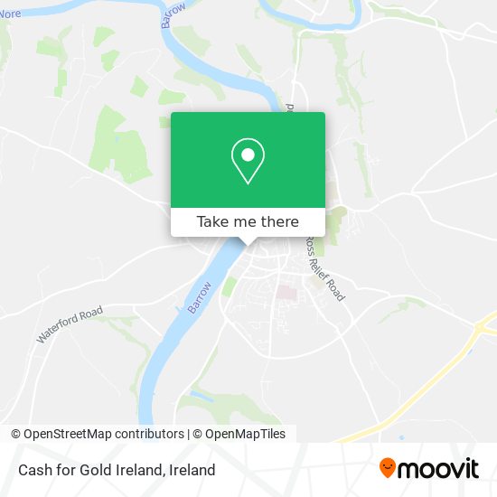 Cash for Gold Ireland map