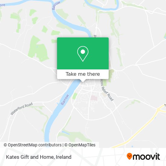Kates Gift and Home map