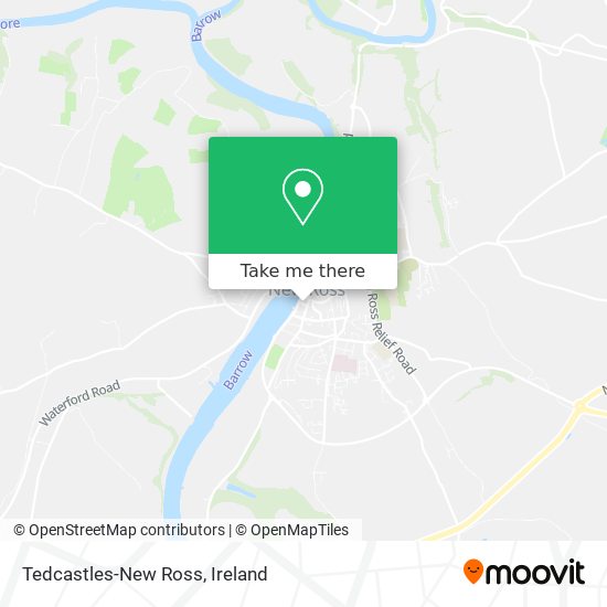 Tedcastles-New Ross map