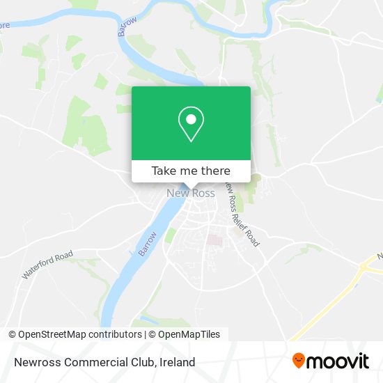 Newross Commercial Club map