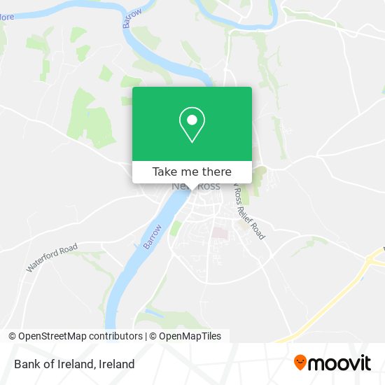 Bank of Ireland map