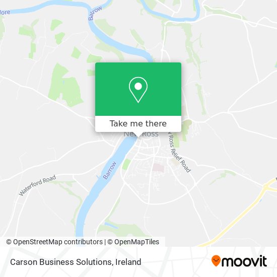 Carson Business Solutions map