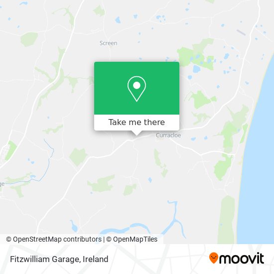 Fitzwilliam Garage map