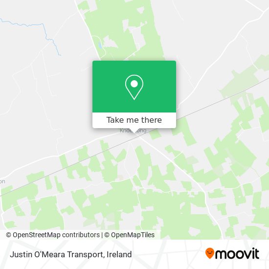 Justin O'Meara Transport map