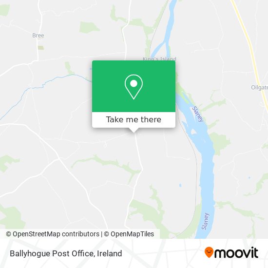 Ballyhogue Post Office plan