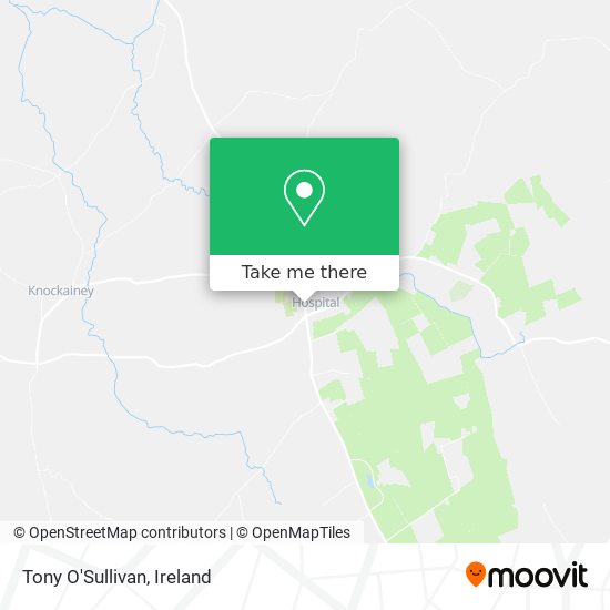 Tony O'Sullivan map