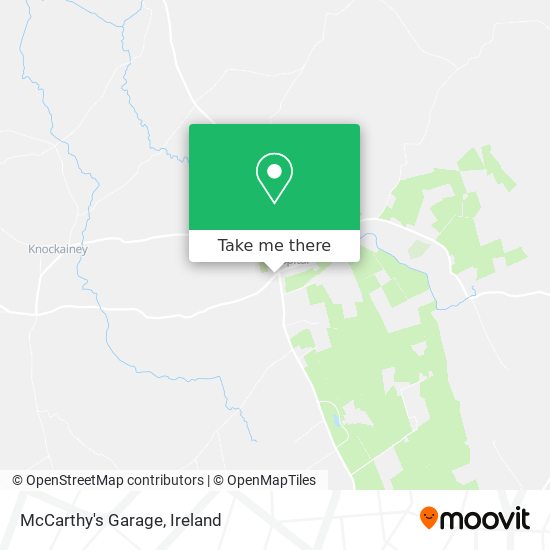 McCarthy's Garage map