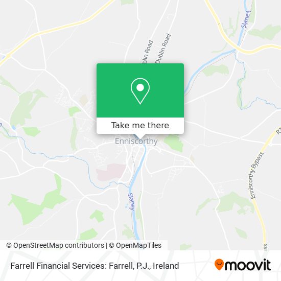 Farrell Financial Services: Farrell, P.J. map