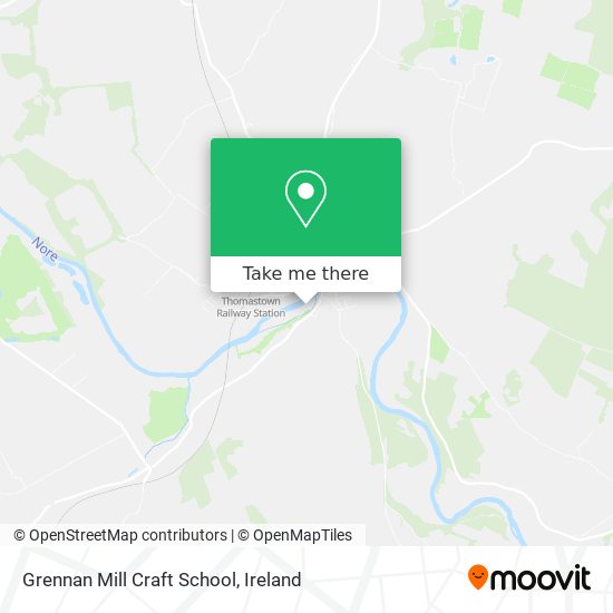 Grennan Mill Craft School map