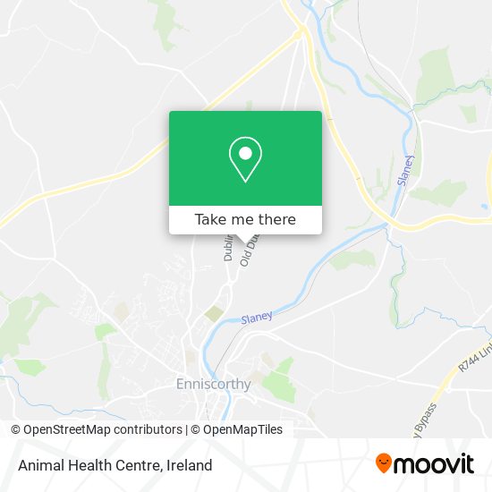 Animal Health Centre map