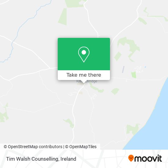 Tim Walsh Counselling map