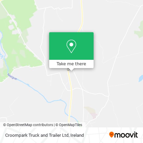 Croompark Truck and Trailer Ltd map