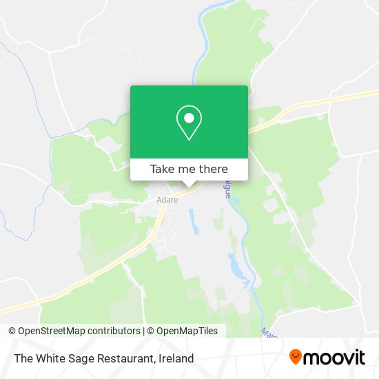 The White Sage Restaurant map