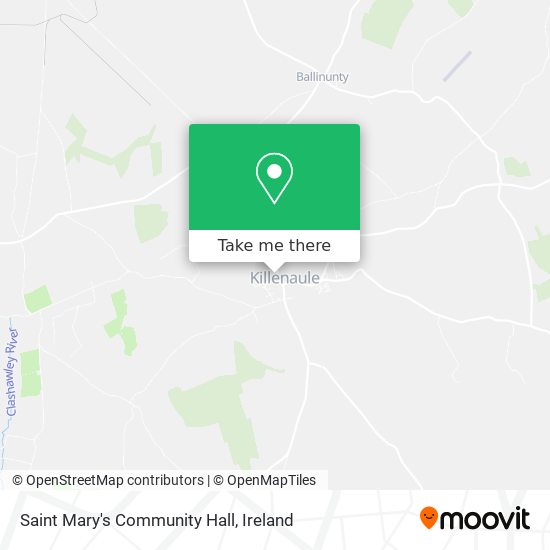 Saint Mary's Community Hall map