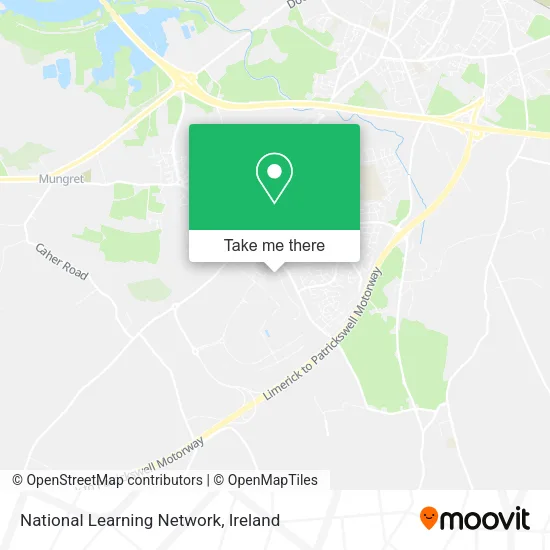 National Learning Network map
