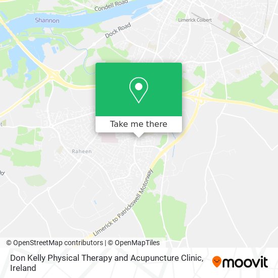 Don Kelly Physical Therapy and Acupuncture Clinic map