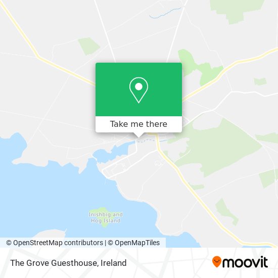 The Grove Guesthouse map