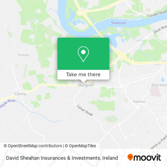 David Sheahan Insurances & Investments map