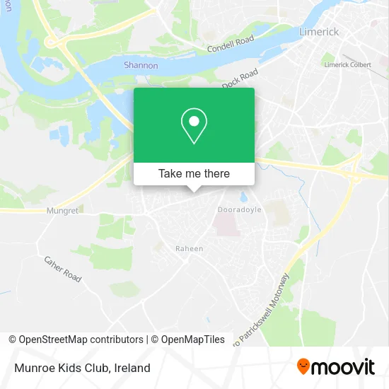 Munroe Kids Club map
