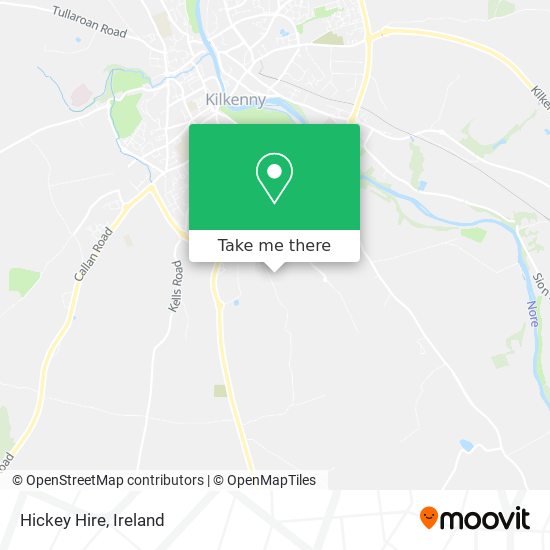 Hickey Hire map