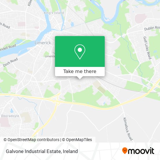 Galvone Industrial Estate map
