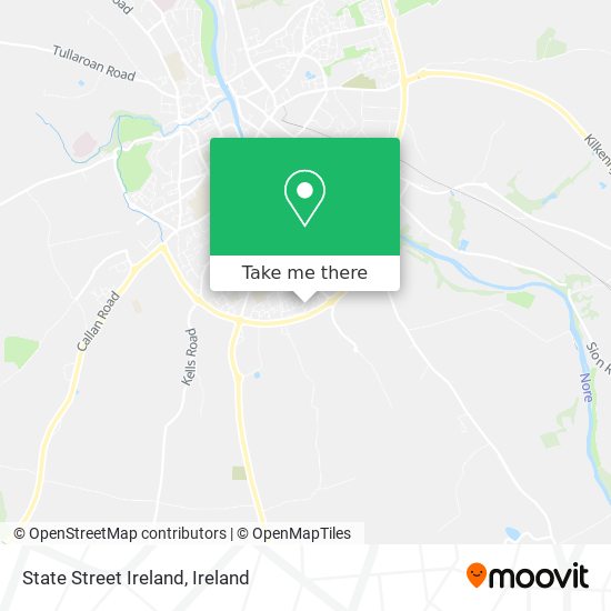 State Street Ireland map