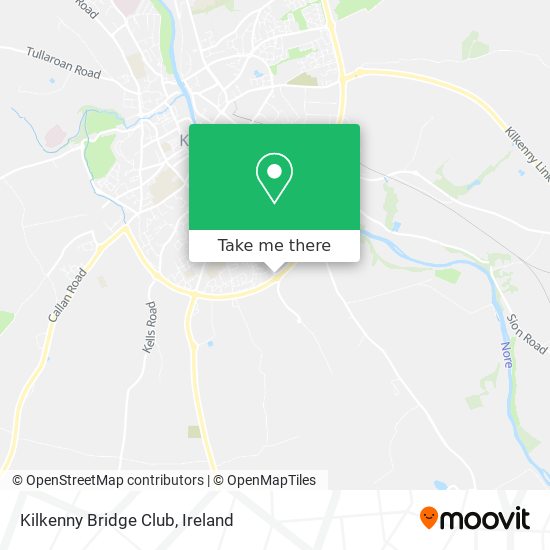 Kilkenny Bridge Club map