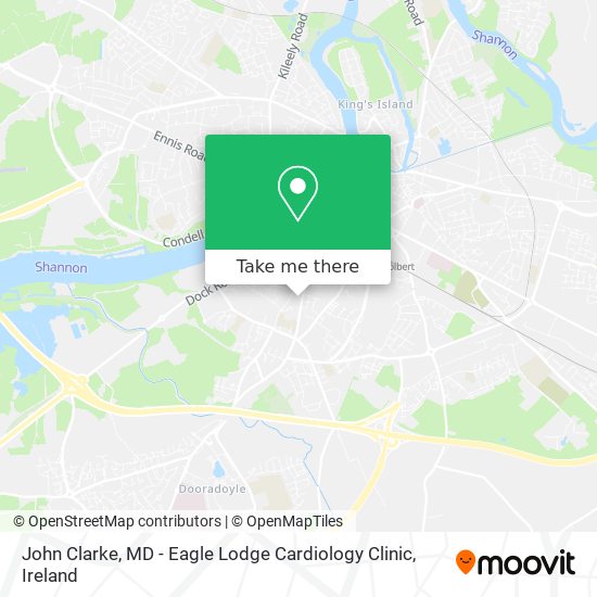 John Clarke, MD - Eagle Lodge Cardiology Clinic map