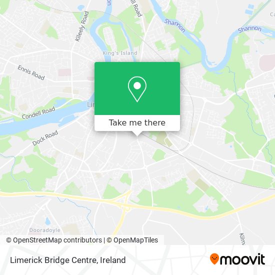 Limerick Bridge Centre plan