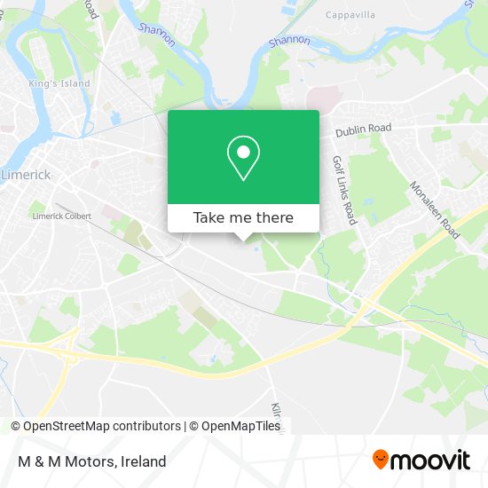 M & M Motors map