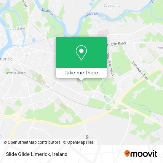 Slide Glide Limerick map