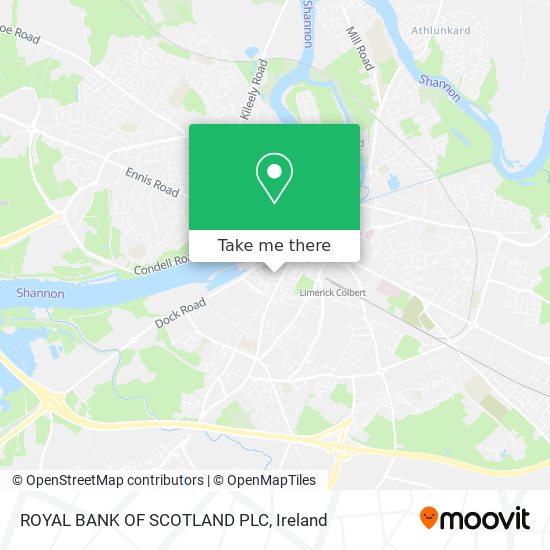 ROYAL BANK OF SCOTLAND PLC map