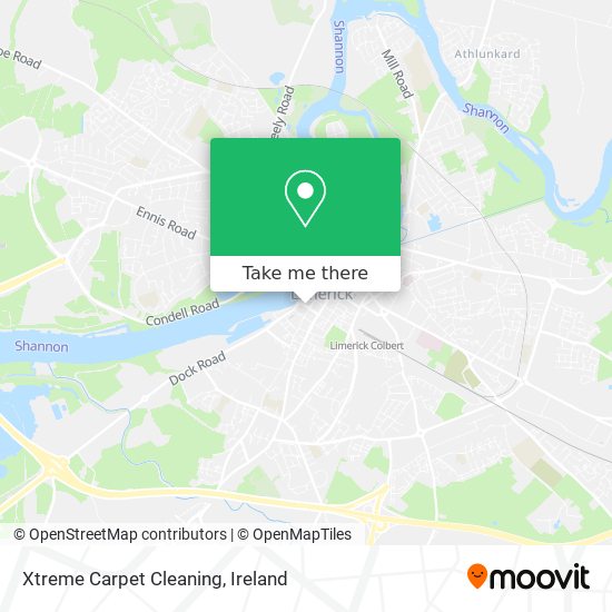 Xtreme Carpet Cleaning map