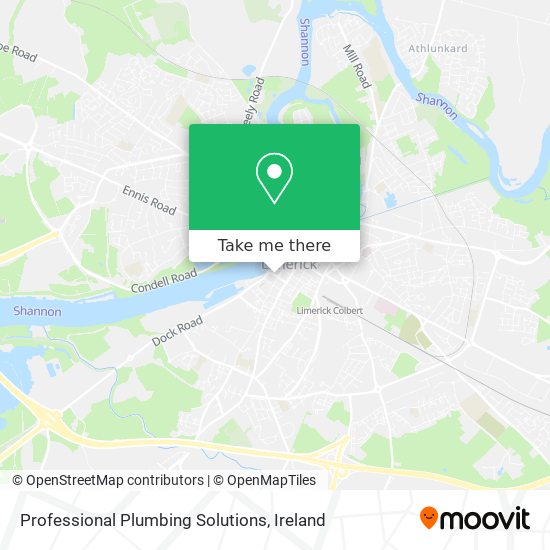 Professional Plumbing Solutions map