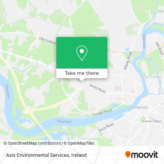 Axis Environmental Services map