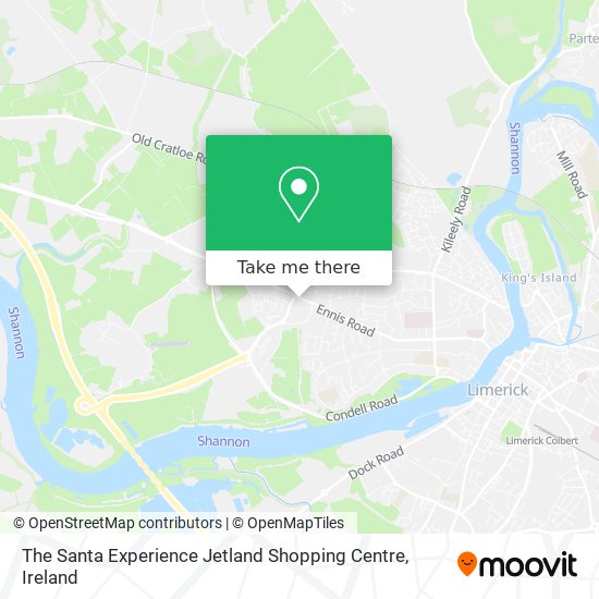 The Santa Experience Jetland Shopping Centre map