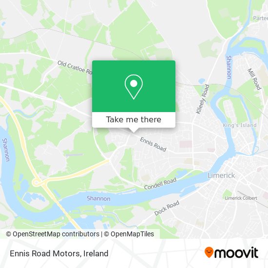 Ennis Road Motors map