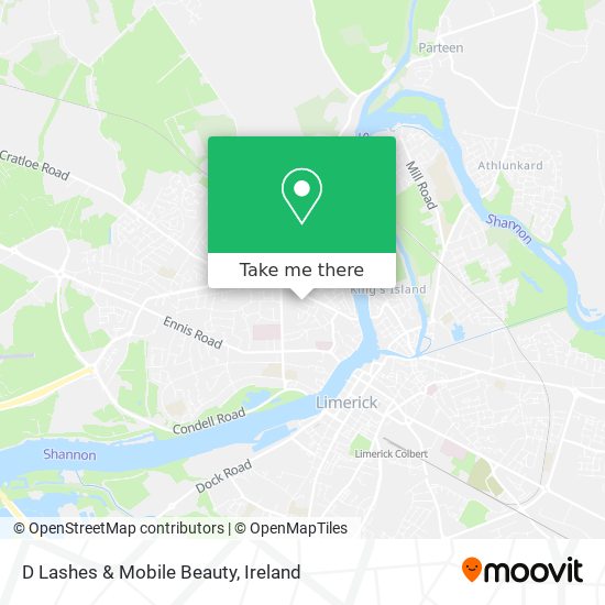 D Lashes & Mobile Beauty map