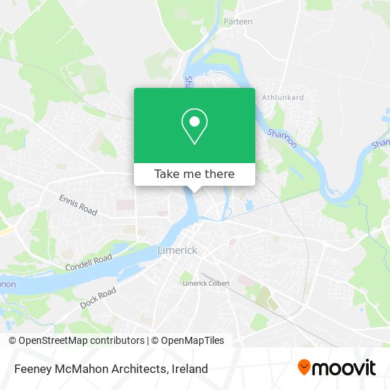 Feeney McMahon Architects map