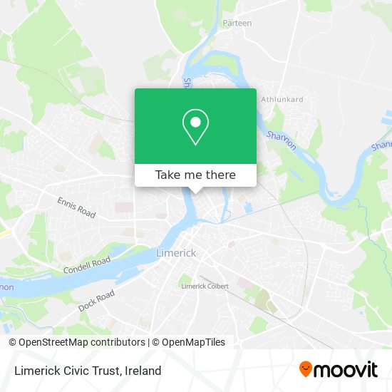 Limerick Civic Trust map