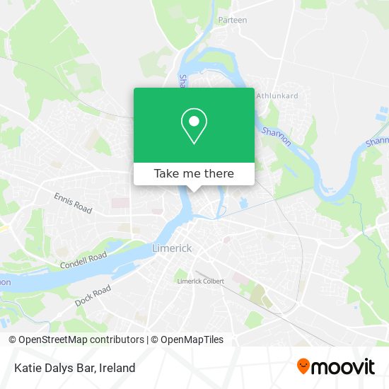 Katie Dalys Bar map