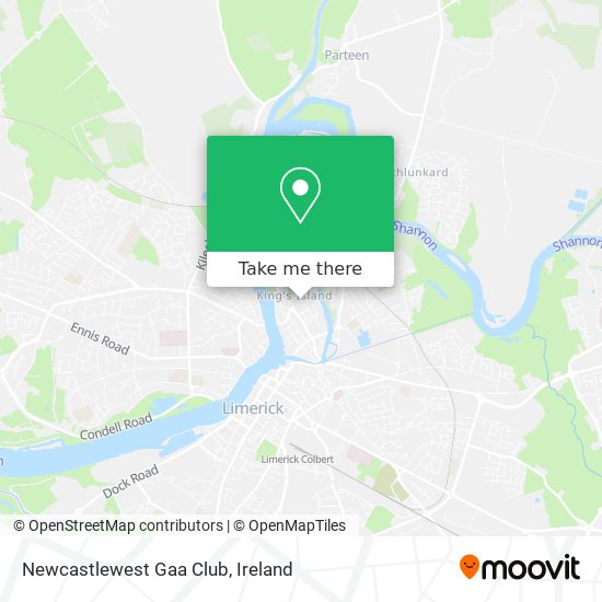 Newcastlewest Gaa Club map