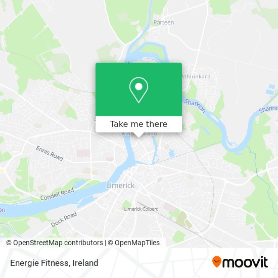 Energie Fitness map