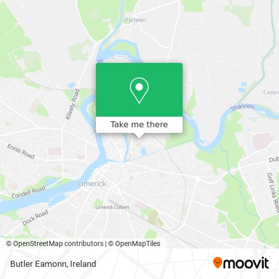 Butler Eamonn map